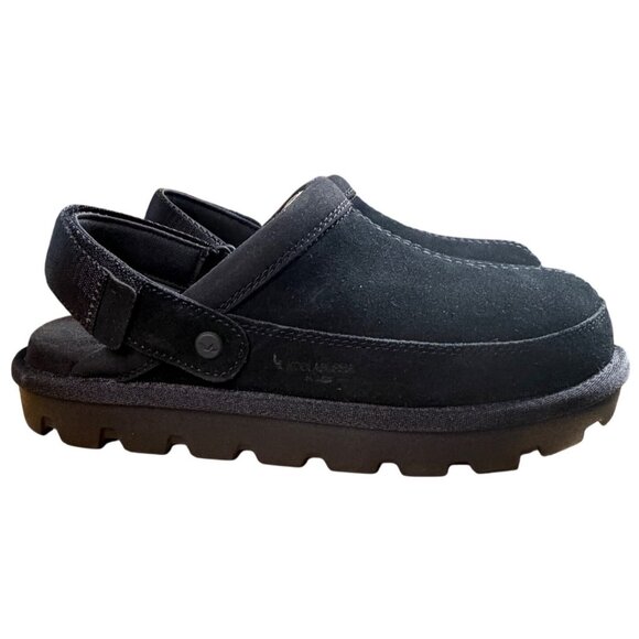 Koolaburra by UGG Tizzy Black Suede Platform Clogs Size 11 - Picture 9 of 16